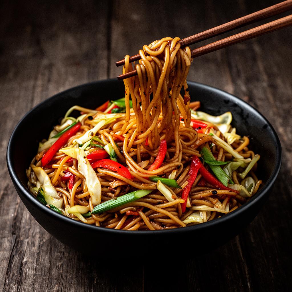 Street-Style Veg Noodles